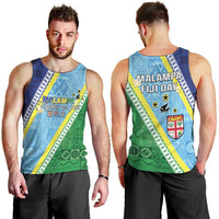 Love Malampa Fiji Day Men Tank Top Together We Grow LT05 - Polynesian Pride