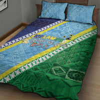 Love Malampa Fiji Day Quilt Bed Set Together We Grow LT05 - Polynesian Pride