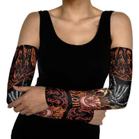 Aloha Halloween Arm Sleeves Horror Tiki Heavy Metal Style LT05 - Polynesian Pride