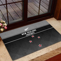 New Zealand Cricket Rubber Doormat Black Cap Unbeatable LT05 - Polynesian Pride