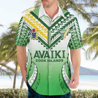 Custom Cook Islands Avaiki Rugby Hawaiian Shirt Go Champions - Polynesian Pride