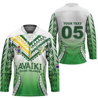 Custom Cook Islands Avaiki Rugby Hockey Jersey Go Champions LT05 - Polynesian Pride