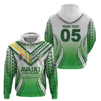 Custom Cook Islands Avaiki Rugby Hoodie Go Champions - Polynesian Pride