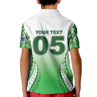 Custom Cook Islands Avaiki Rugby Kid Polo Shirt Go Champions LT05 - Polynesian Pride