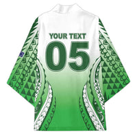 Custom Cook Islands Avaiki Rugby Kimono Go Champions - Polynesian Pride