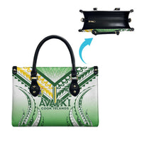 Cook Islands Avaiki Rugby Leather Bag Go Champions - Polynesian Pride