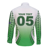 Custom Cook Islands Avaiki Rugby Long Sleeve Button Shirt Go Champions - Polynesian Pride