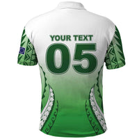 Custom Cook Islands Avaiki Rugby Polo Shirt Go Champions LT05 - Polynesian Pride