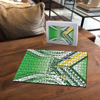 Cook Islands Avaiki Rugby Puzzle Go Champions - Polynesian Pride