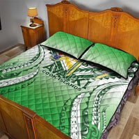 Cook Islands Avaiki Rugby Quilt Bed Set Go Champions - Polynesian Pride