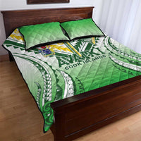 Cook Islands Avaiki Rugby Quilt Bed Set Go Champions - Polynesian Pride