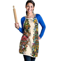 Hawaii And Japan Apron Tiki With Oni Mask LT05 - Polynesian Pride