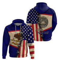 American Samoa Flag Day Zip Hoodie Polynesian Tribal Pattern LT05 - Polynesian Pride