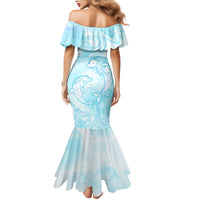 Polynesia Dolphins Under The Sea Mermaid Dress Simple Style LT05 - Polynesian Pride