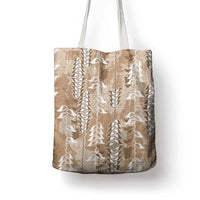 Beige Hawaii Tapa Pattern Tote Bag With Heliconia Vintage Style LT05 - Polynesian Pride