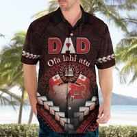 Personalised Tonga Happy Father's Day Hawaiian Shirt Ofa Lahi Atu Dad Polynesian Tribal LT05 - Polynesian Pride
