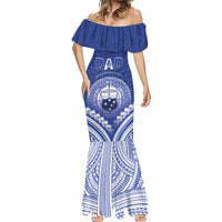 Personalised Samoa Happy Father's Day Mermaid Dress Ou Te Alofa Ia Te Oe Tama Dad Polynesian Tribal LT05 - Polynesian Pride
