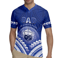 Personalised Samoa Happy Father's Day Rugby Jersey Ou Te Alofa Ia Te Oe Tama Dad Polynesian Tribal LT05 - Polynesian Pride