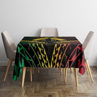 Vanuatu Happy Father's Day Tablecloth Mi Lavem Yu Papa Polynesian Tribal LT05 - Polynesian Pride