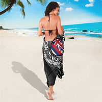 Hawaii Flag Day Sarong Hawaiian Maile Lei
