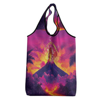 Hawaii Kilauea Volcano Grocery Bag There Is Pele Goddess Of The Volcano LT05 - Polynesian Pride