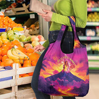 Hawaii Kilauea Volcano Grocery Bag There Is Pele Goddess Of The Volcano LT05 - Polynesian Pride