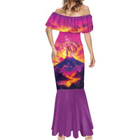 Hawaii Kilauea Volcano Mermaid Dress There Is Pele Goddess Of The Volcano - Polynesian Pride