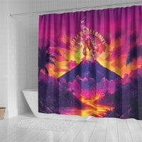 Hawaii Kilauea Volcano Shower Curtain There Is Pele Goddess Of The Volcano - Polynesian Pride