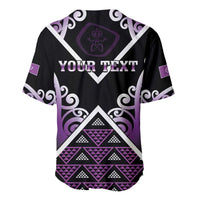 Personalised Aotearoa Moriori Baseball Jersey Maori Pattern New Zealand - Polynesian Pride