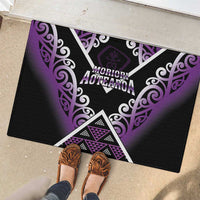 Aotearoa Moriori Rubber Doormat Maori Pattern New Zealand LT05 - Polynesian Pride