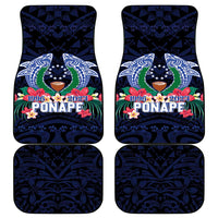 Happy Pohnpei Liberation Day Car Mats Polynesian Shark Turtle Motif LT05 - Polynesian Pride