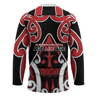 New Zealand Maori Language Week Hockey Jersey Mo Ake Tonu Te Reo