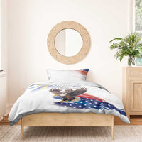 Filipino American History Month Bedding Set Bald Eagle Tarsier Together LT05 - Polynesian Pride