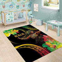 Halo Vanuatu Area Rug Beautiful Woman Dancing LT05 - Polynesian Pride