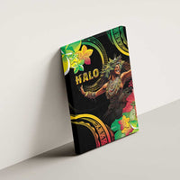 Halo Vanuatu Canvas Wall Art Beautiful Woman Dancing LT05 - Polynesian Pride