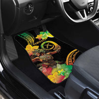 Halo Vanuatu Car Mats Beautiful Woman Dancing LT05 - Polynesian Pride