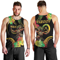 Halo Vanuatu Men Tank Top Beautiful Woman Dancing LT05 - Polynesian Pride