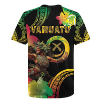 Halo Vanuatu Rugby Jersey Beautiful Woman Dancing LT05 - Polynesian Pride