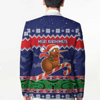 New Zealand Christmas Blazer Kiwi-sh You A Merry Christmas - Polynesian Pride