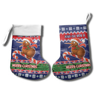 New Zealand Christmas Stocking Kiwi-sh You A Merry Christmas - Polynesian Pride