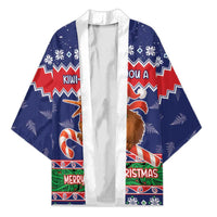 New Zealand Christmas Kimono Kiwi-sh You A Merry Christmas - Polynesian Pride