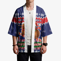 New Zealand Christmas Kimono Kiwi-sh You A Merry Christmas - Polynesian Pride