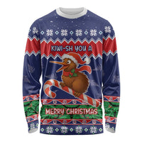 New Zealand Christmas Long Sleeve Shirt Kiwi-sh You A Merry Christmas - Polynesian Pride