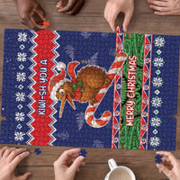 New Zealand Christmas Puzzle Kiwi-sh You A Merry Christmas - Polynesian Pride