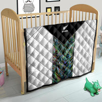 New Zealand Fern Rugby Quilt World Cup 2023 Paua Shell Maori Pattern LT05 - Polynesian Pride