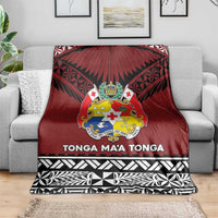 Tonga Constitution Day Blanket Tongan Kupesi Ngatu Pattern LT05 - Polynesian Pride