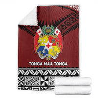 Tonga Constitution Day Blanket Tongan Kupesi Ngatu Pattern LT05 - Polynesian Pride
