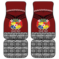 Tonga Constitution Day Car Mats Tongan Kupesi Ngatu Pattern LT05 - Polynesian Pride