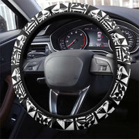 Tonga Constitution Day Steering Wheel Cover Tongan Kupesi Ngatu Pattern LT05 - Polynesian Pride
