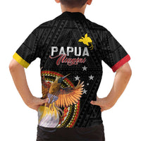 Papua New Guinea Tok Pisin Wik Family Matching Short Sleeve Bodycon Dress and Hawaiian Shirt Land Of The Unexpected
